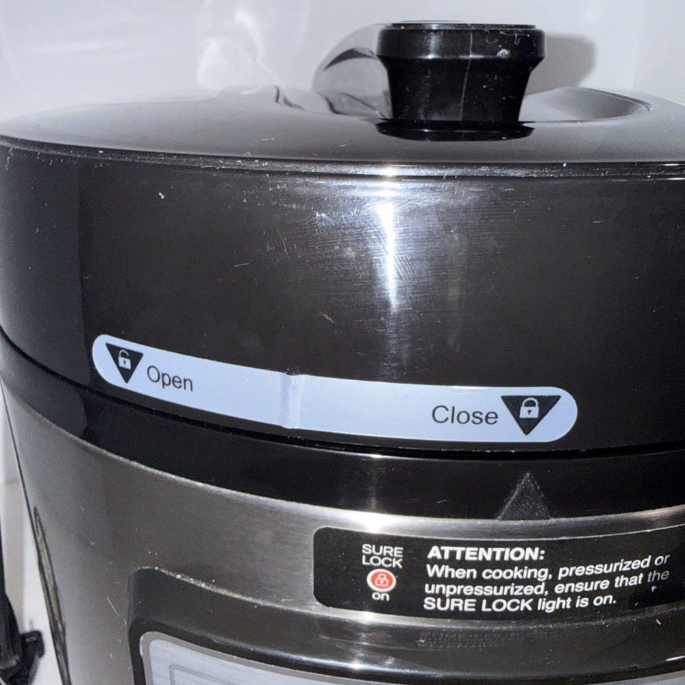 NuWave 6 Qt Electric Pressure Cooker 1000W Timer/Keep Warm 12 Programs 33101C - Picture 4 of 12